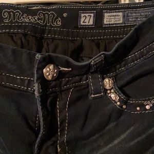 Miss me cropped jeans